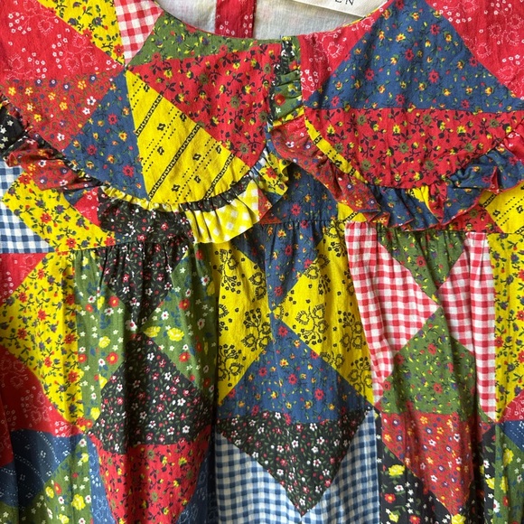 Doen Adalina Countryside Patchwork Dress - Picture 3 of 8